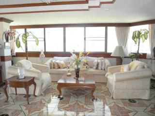Spacious airy 3 bedroom beachfront..