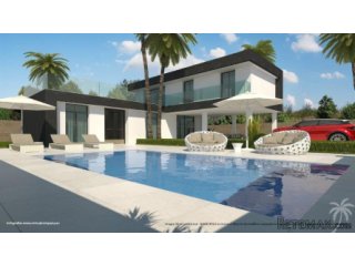 Several types of villas which can be built on different..