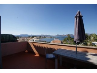 Barcarès, Alcúdia, Penthouse (3d floor) with spectacular v..