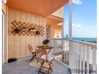 This beautiful modern furnished apartment is on the first..