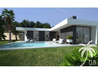 Modern villa project for the construction of an off plan 3..