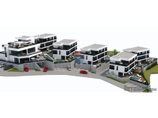 Rab, Lopar- građevinsko zemljište s projektom luksuznih stan