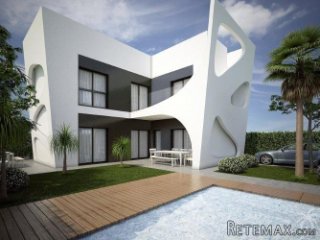 Beautiful design villa near the salt lake of La Mata. This..