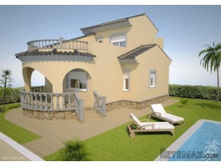 Several types of villas which can be built on different..