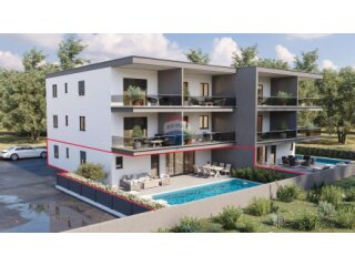 Istra, Novigrad – 124 m², prizemlje, bazen i vrt