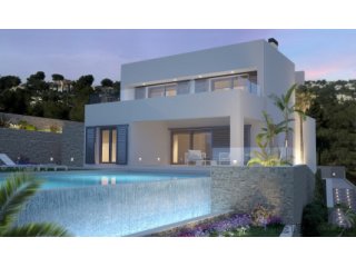 Modern villa project for sale in Javea on a plot of 1230 m2..