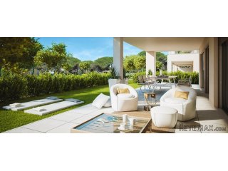 The new Serenity residential complex is located next to the..