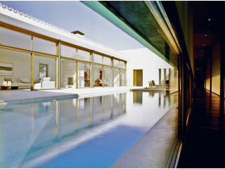 Villa With Minimalist Design Features..