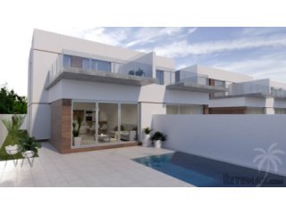 New for sale; 8 semi-detached villas, with 3 bedrooms, 2..
