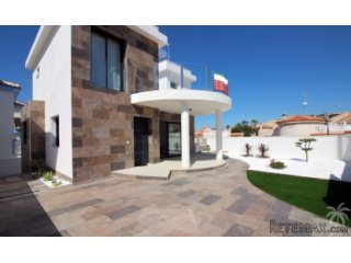 These modern villas are being built in Quesada with..