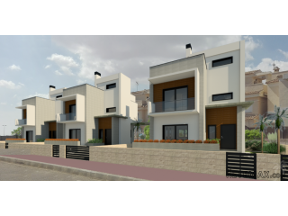 This small project, consisting of only 3 detached houses..