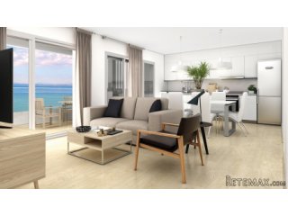 This beautiful first line apartment is located at La Manga..