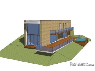 Several types of villas which can be built on different..
