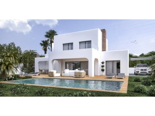 Magnificent Ibiza style villa with 3..