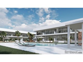 This beautiful apartment complex is being built in Mar de..
