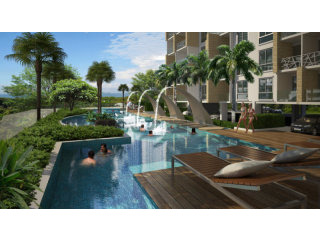 Water Park modern studio Condo with..