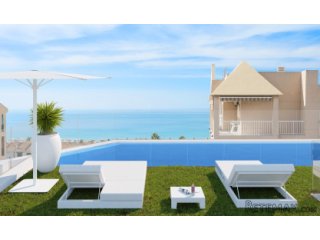 This beautiful apartment complex is being built in sunny..