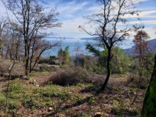 OPATIJA, VEPRINAC- građevinski teren 858 m2 sa pogledom na m