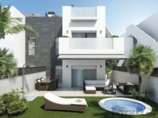 With a communal pool and private solarium or garden these..