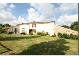 Renovated country house with large..