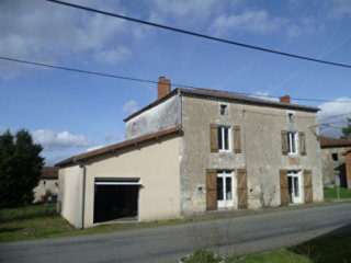 Edge Of Village Stone House With Large..