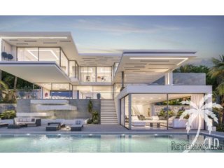 Modern villa project with superb sea views on an exquisite..