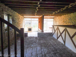 Stone House Converted As A Restaurant..