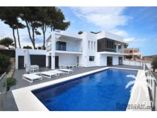 Modern villa within a short distance of the village and the..