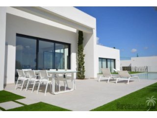 Modern detached villas are constructed near a prestigious..