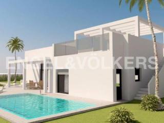 New built villa with amazing sea views