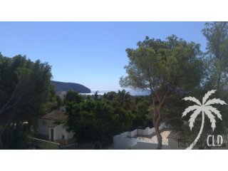 Two south facing building plots with sea views located..