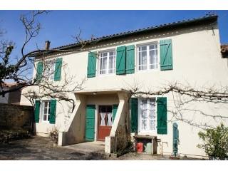 Village property with garden