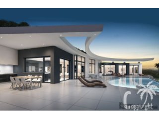 This spectacular modern villa enjoy open views from every..