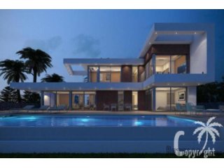 Modern design villa with great sea and valley views, in a..