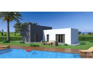 Several types of villas which can be built on different..