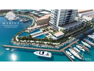 Live in Puerto Cancun sea