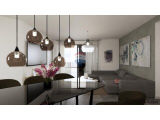 Moderan apartman na drugom katu novogradnje – Vrbnik, panora