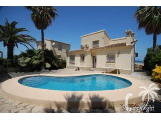 Beachfront villa for sale in Els Poblets, located just 1km..