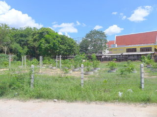 Nearly 1 Rai building plot next to a..