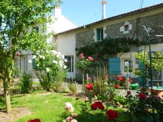 Detached Stone House With Outbuildings