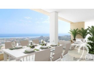 Enjoy panoramic sea views from the spacious terrace of your..