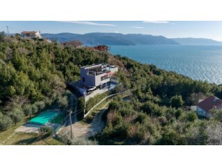 ISTRA, PLOMIN - Građevinsko zemljište s projektom i pogledom