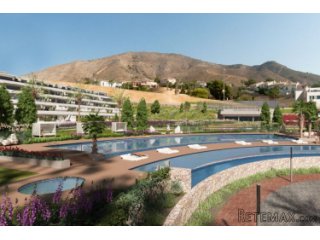 Los apartamentos se ubican en un complejo residencial con..
