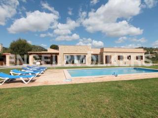 Natural stone country house with sea..