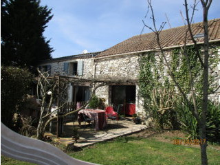 Pretty Stone House With Garden..