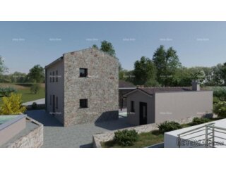 MARČANA MODERNA VILA S BAZENOM U GRADNJI.