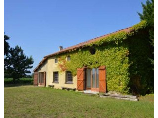 Restored cottage with mature oak grove..