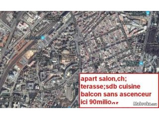 Appartement terasse cuisine sdb agdal