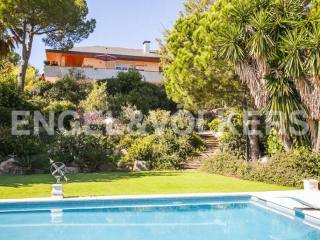 House beside the golf club in Barcelona..