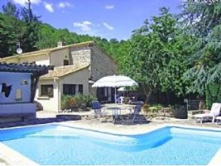 Detached Stone House, L-Shaped Pool